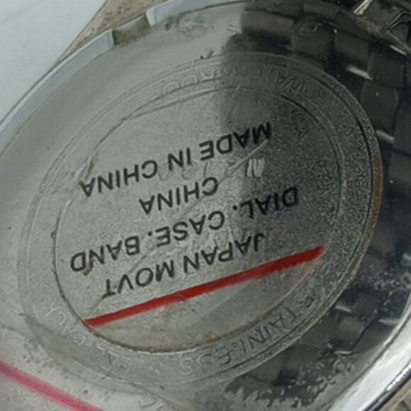 Vintage Miykon Quartz Crystal Men's Watch Two-Tone Waterproof - Picture 7 of 9